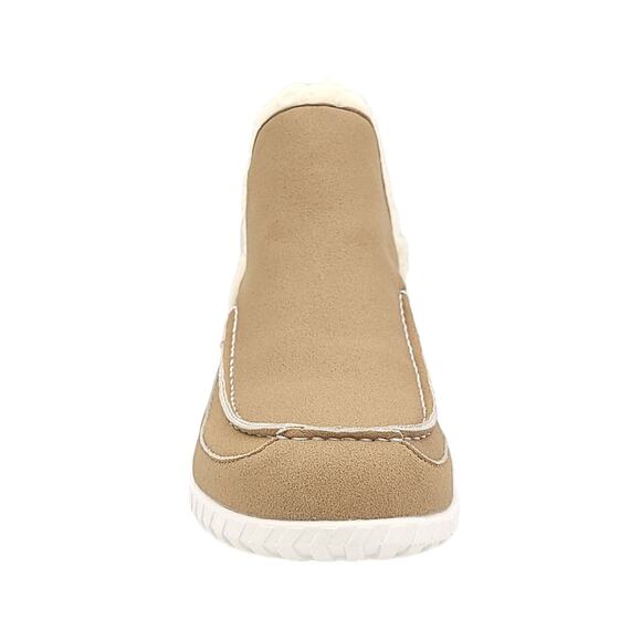 Journee Collection Women Moccasin Slipper Booties Capreece Size US 10M Taupe - Picture 4 of 6